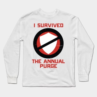 The Purge (I Survived...) - Cops Long Sleeve T-Shirt